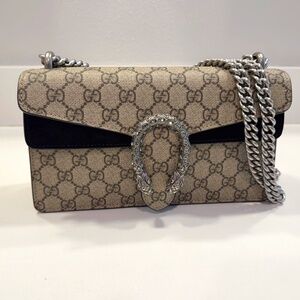 Gucci Dionysus Crystal Embellished Shoulder Bag